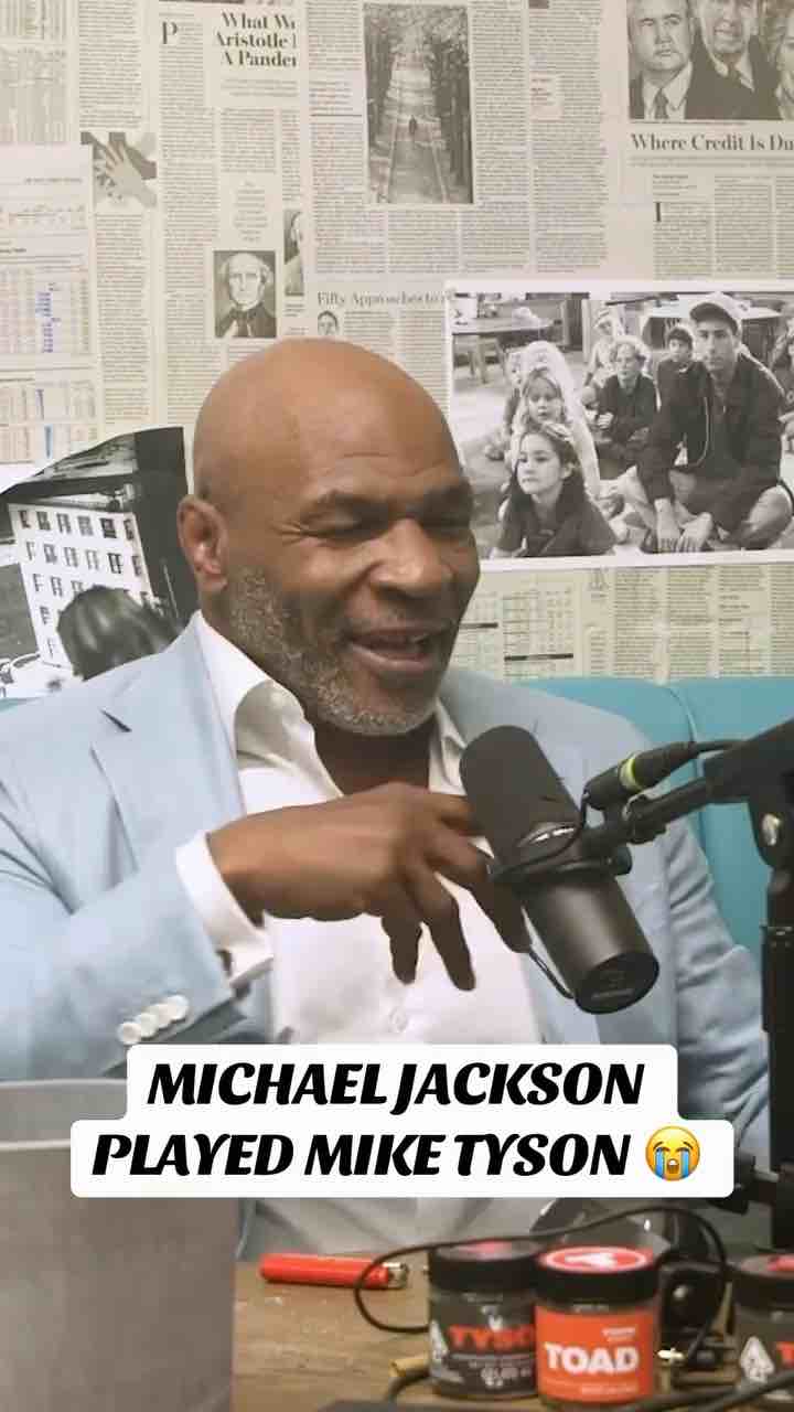 Mike Tyson’s crazy experience meeting Michael Jackson 🤣 told on Million Dollars Worth of Game